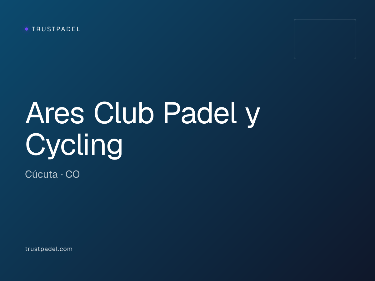 Ares Club Padel y Cycling padel club