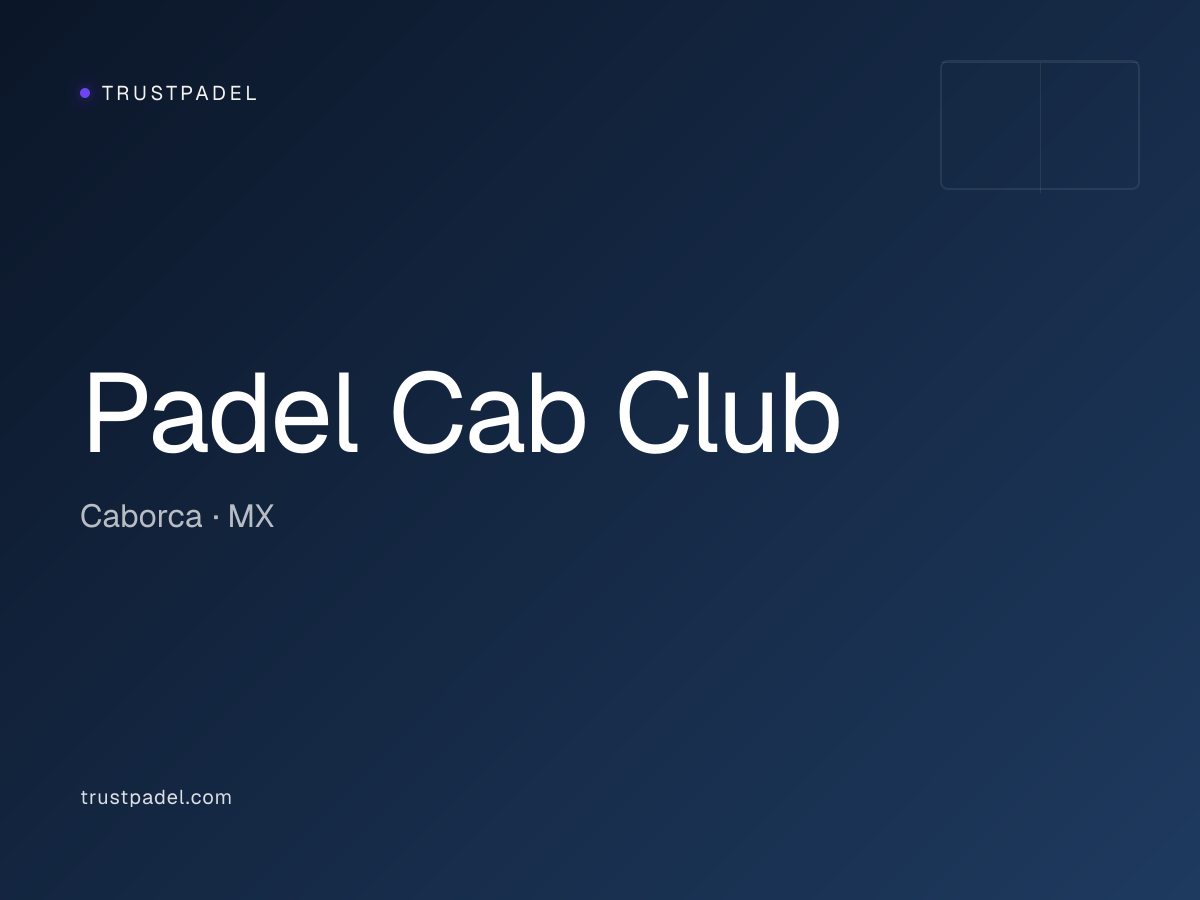 Padel Cab Club padel club