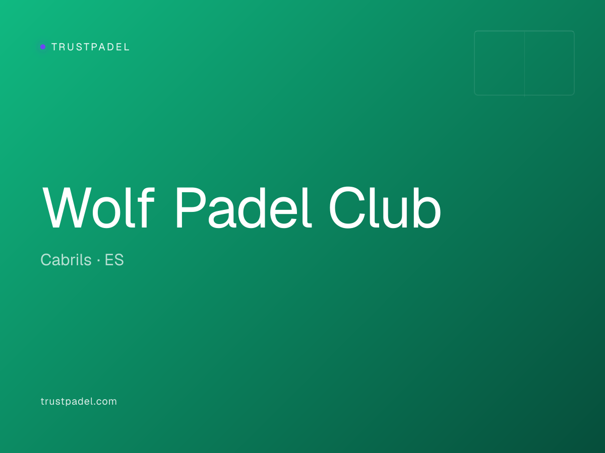 Wolf Padel Club padel club