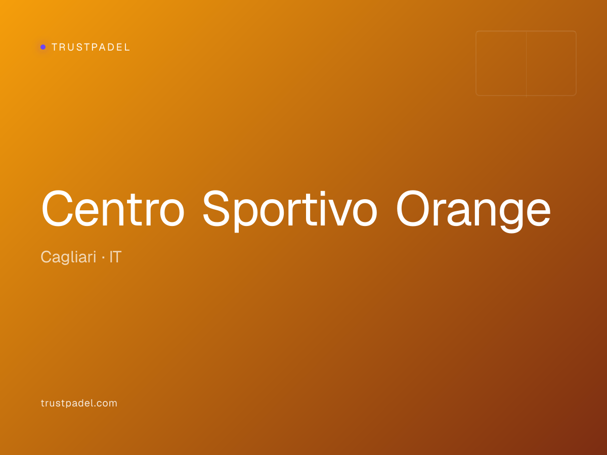 Centro Sportivo Orange padel club