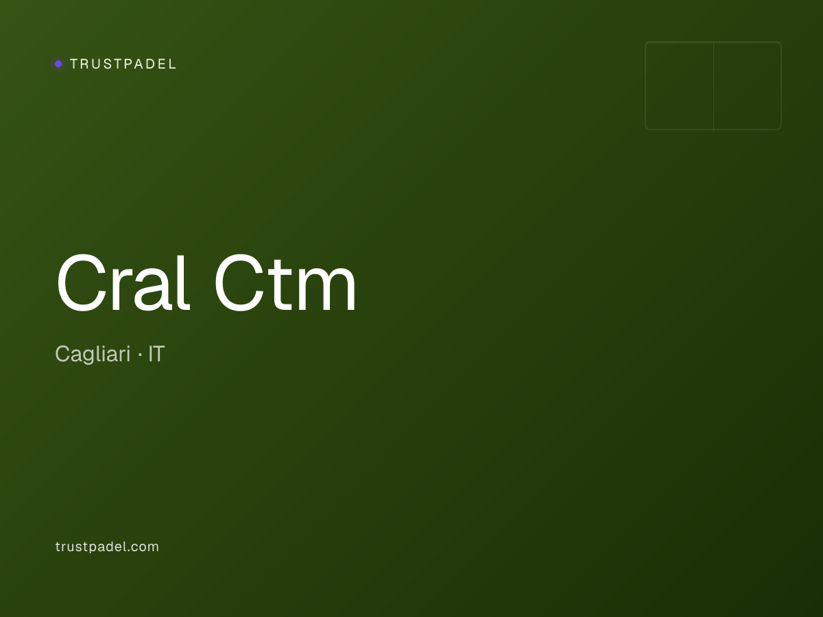 Cral Ctm padel club