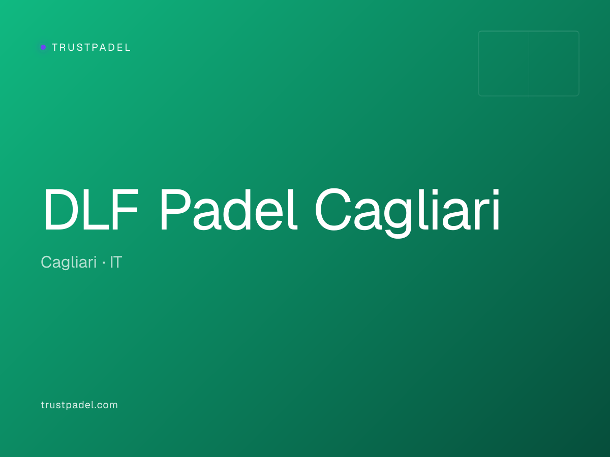 DLF Padel Cagliari padel club
