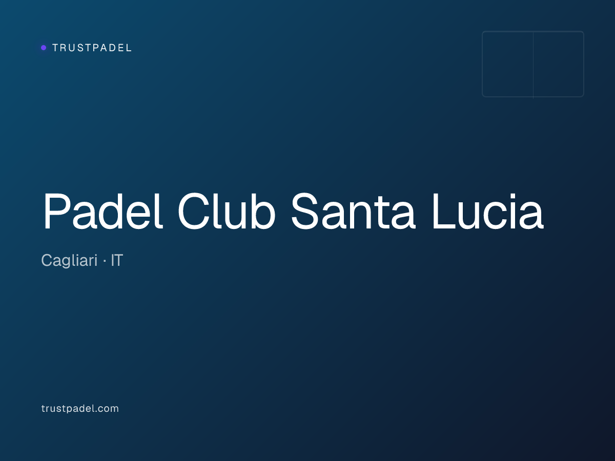 Padel Club Santa Lucia padel club