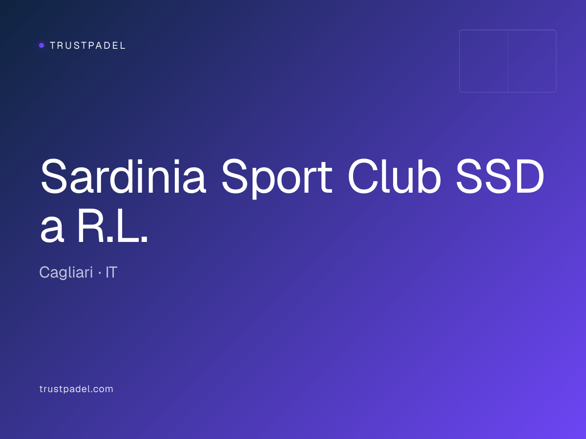 Sardinia Sport Club SSD a R.L. padel club