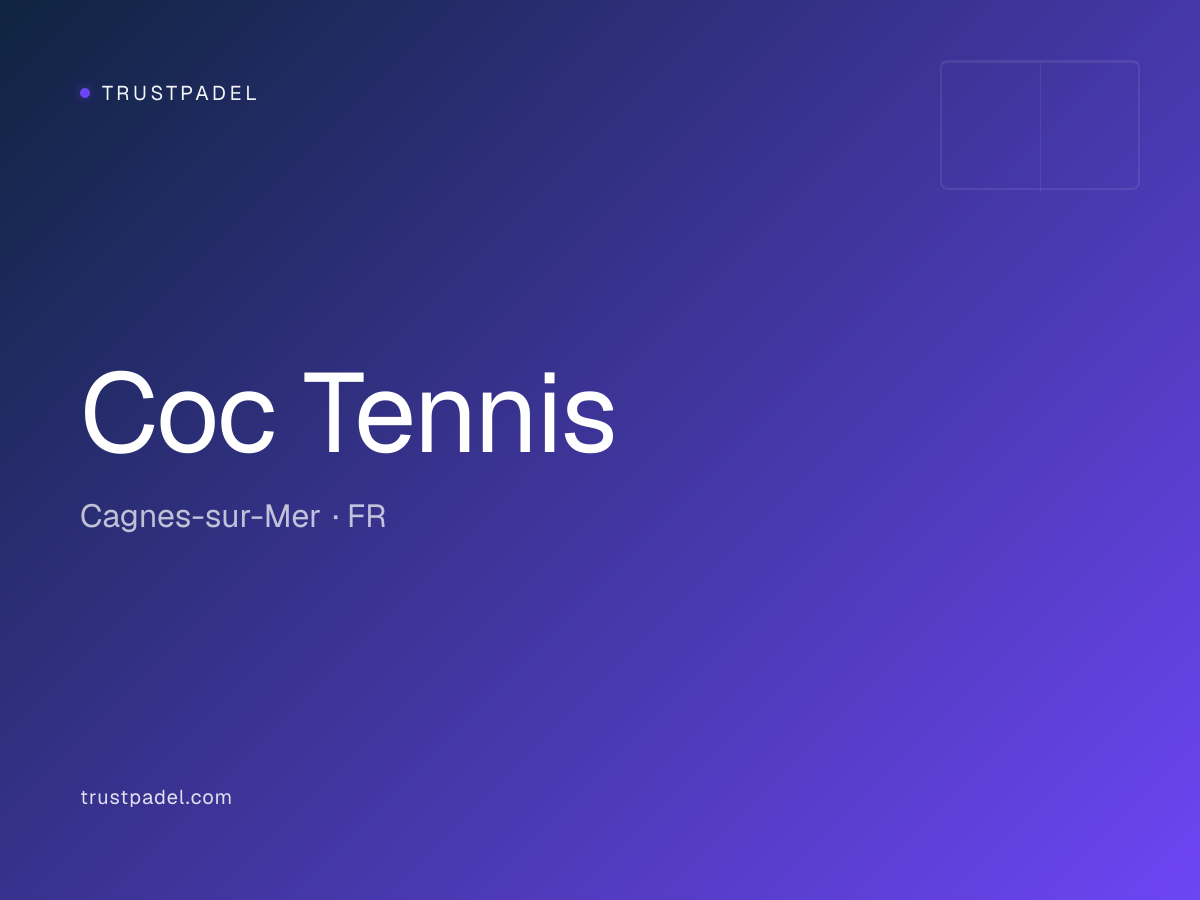 Coc Tennis padel club