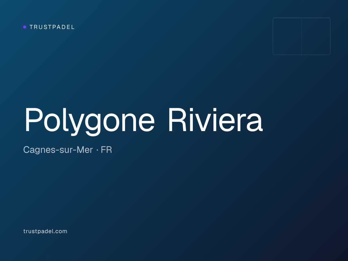 Polygone Riviera padel club