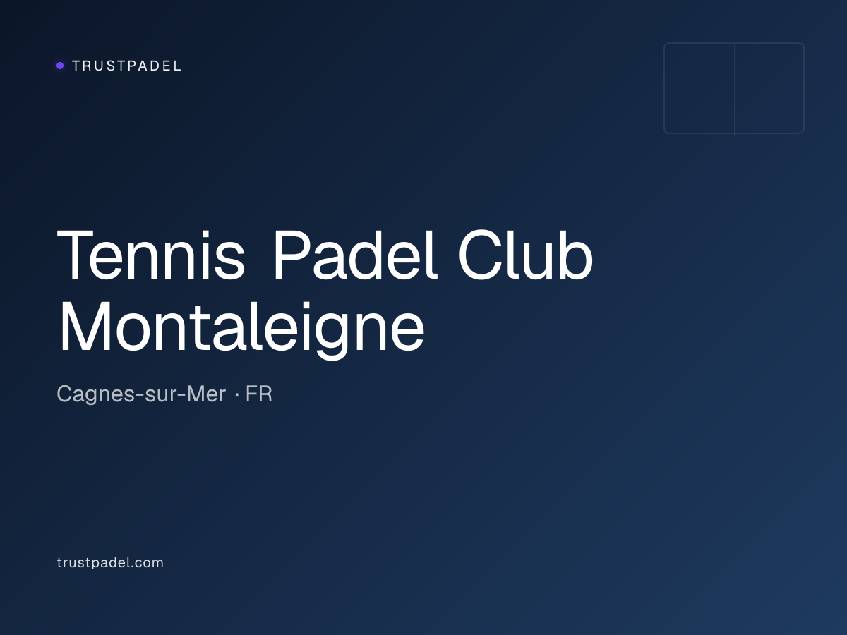 Tennis Padel Club Montaleigne padel club