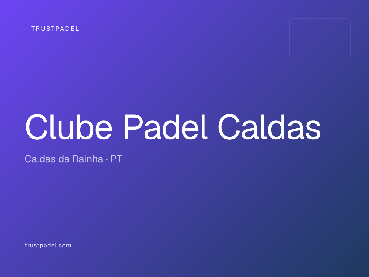 Clube Padel Caldas padel club