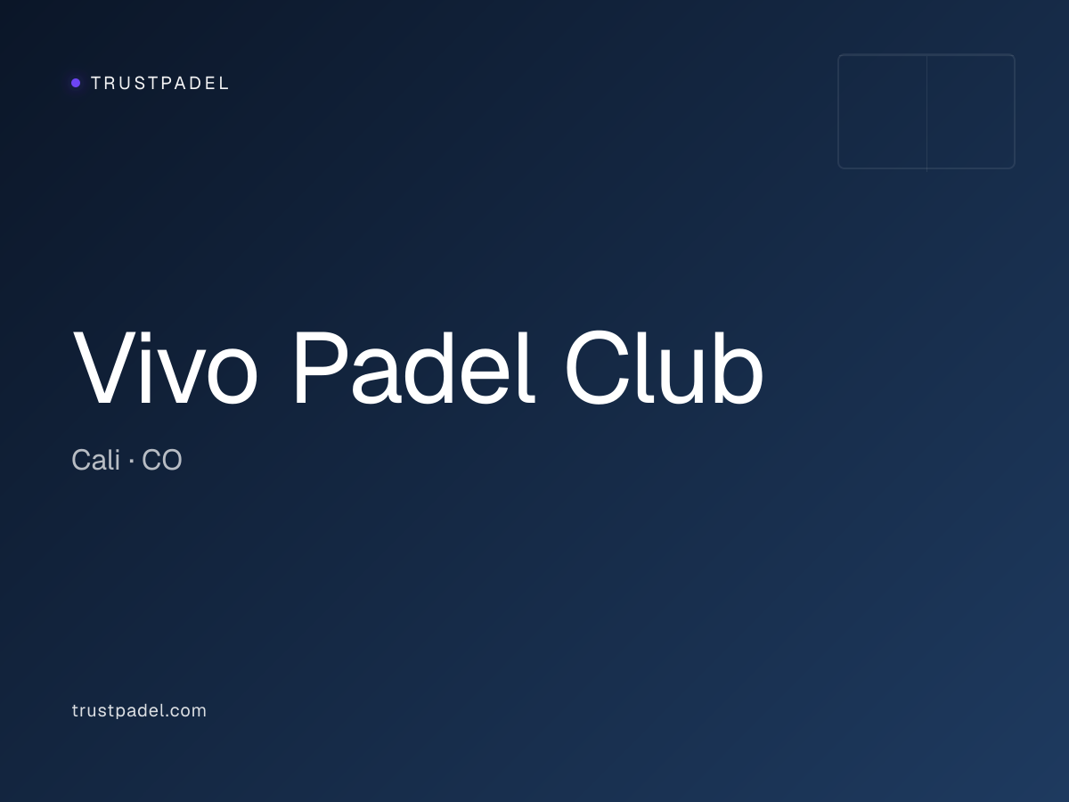 Vivo Padel Club padel club
