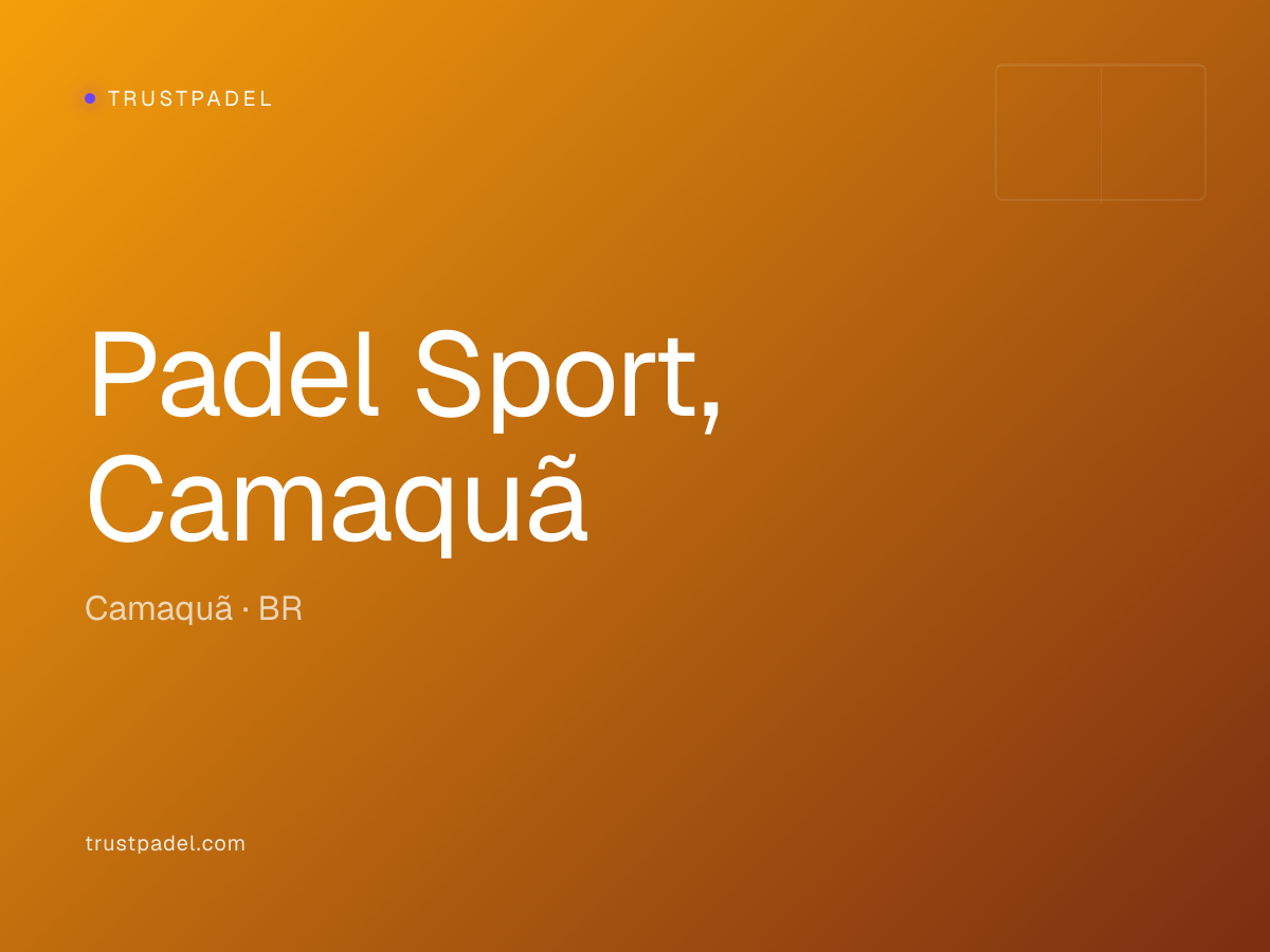 Padel Sport, Camaquã padel club