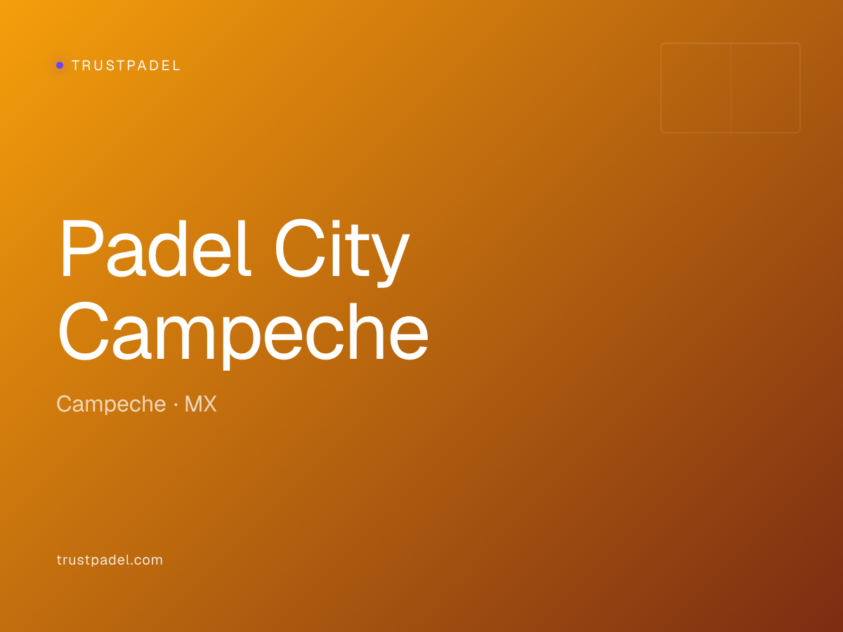 Padel City Campeche padel club