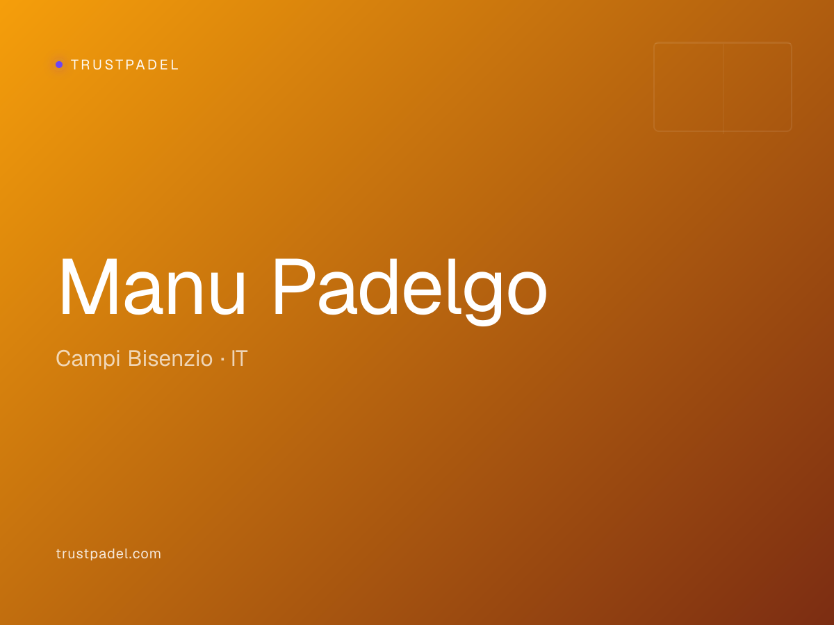 Manu Padelgo padel club