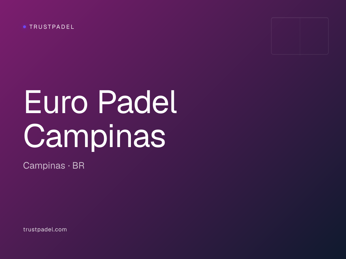 Euro Padel Campinas padel club