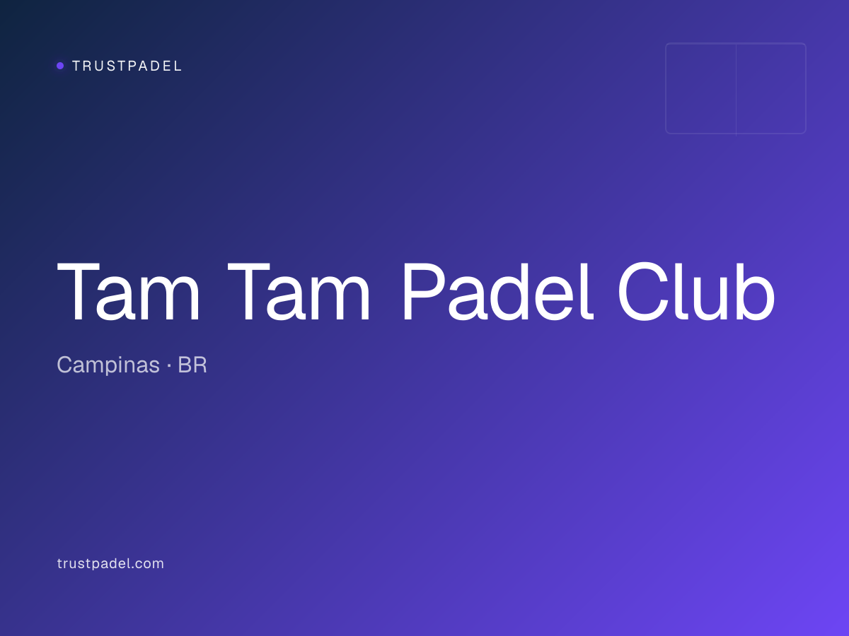 Tam Tam Padel Club padel club