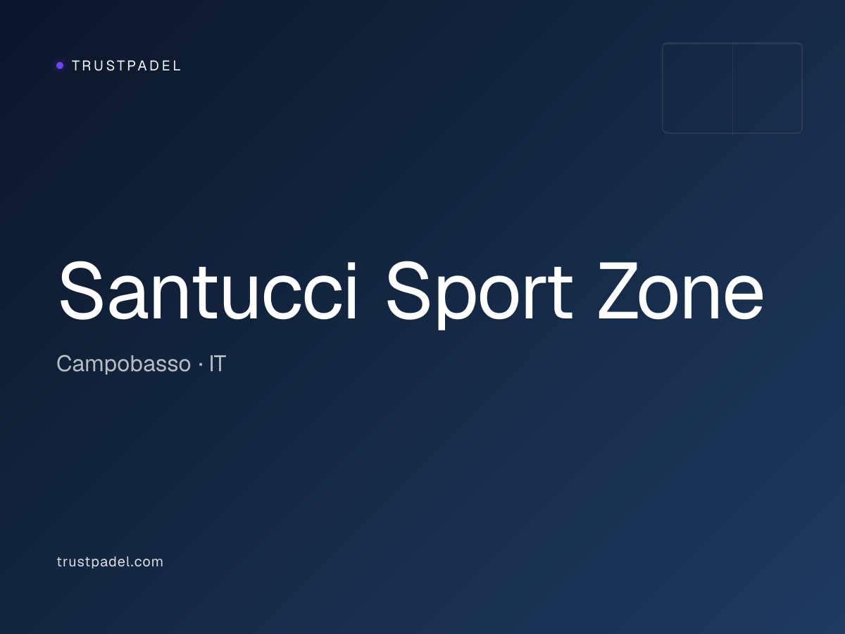 Santucci Sport Zone padel club