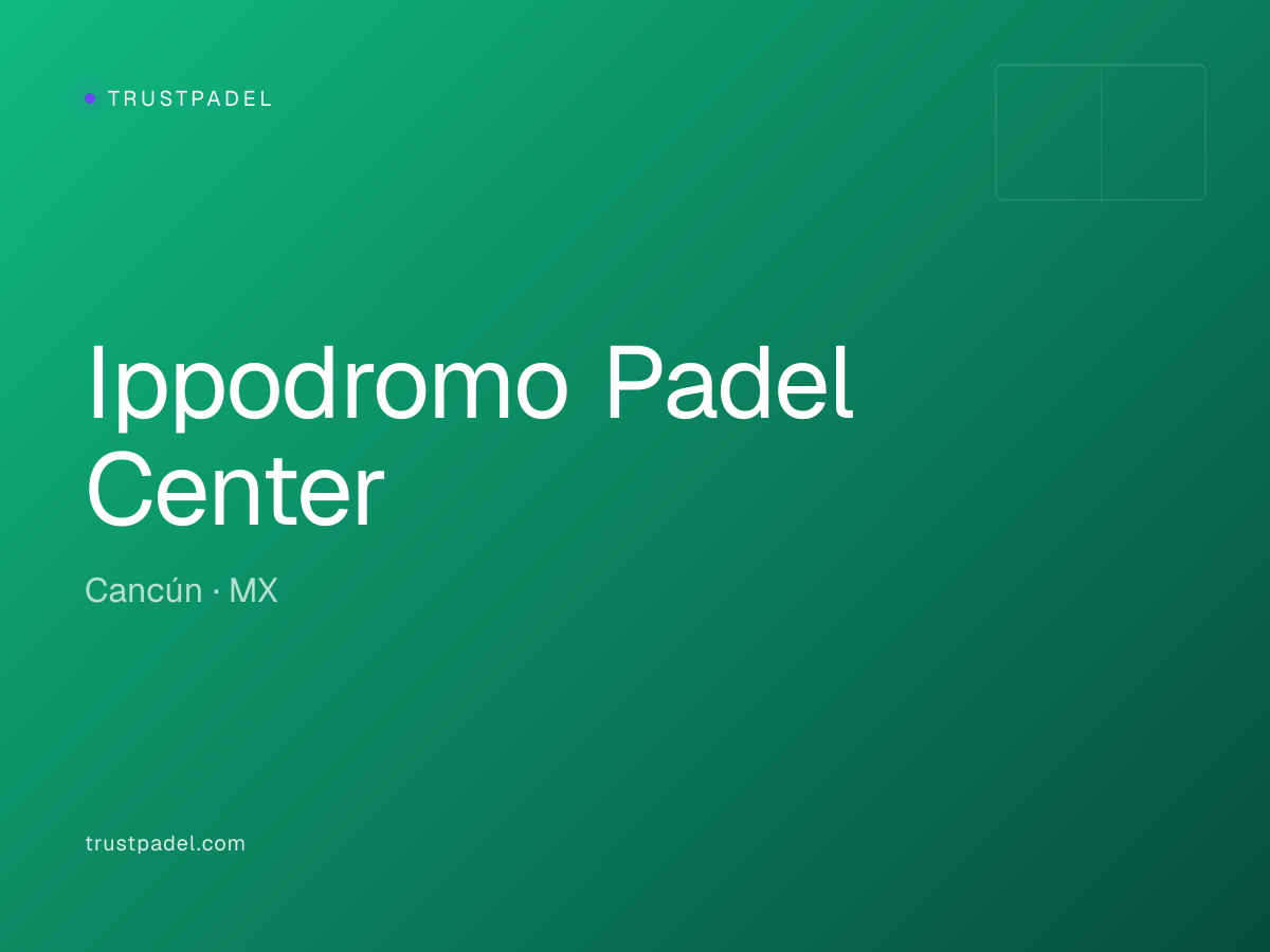Ippodromo Padel Center padel club