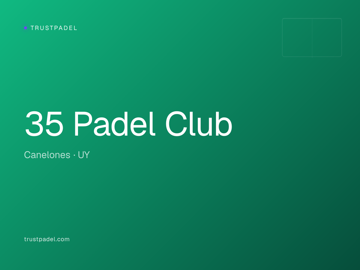 35 Padel Club padel club