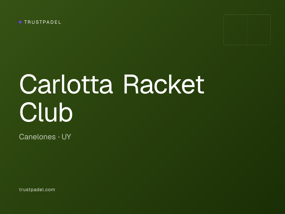Carlotta Racket Club padel club