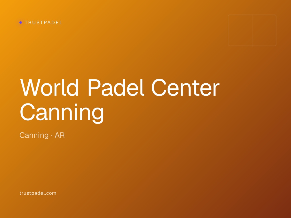 World Padel Center Canning padel club