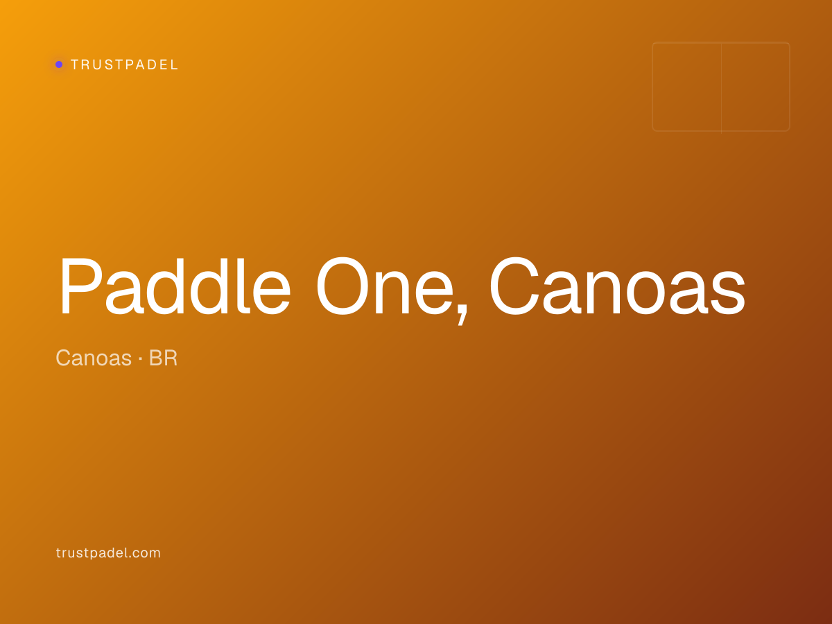 Paddle One, Canoas padel club