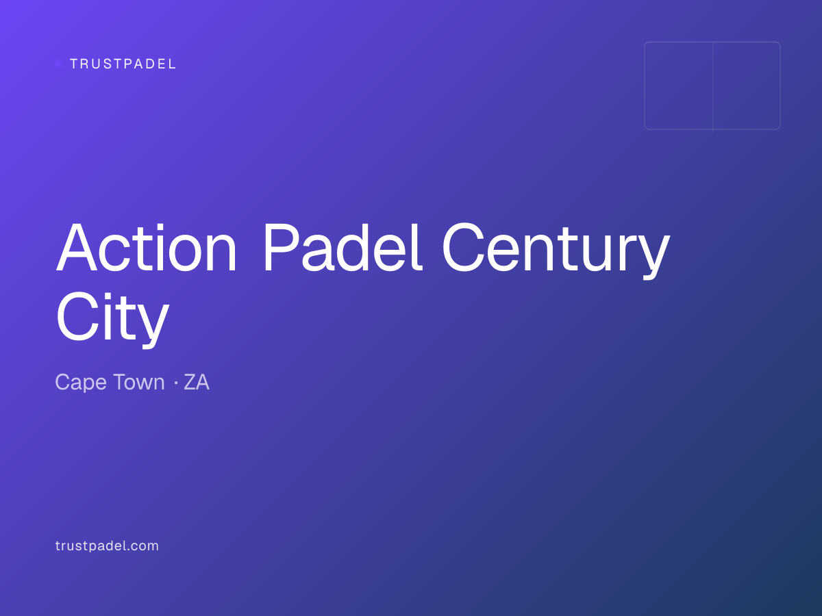 Action Padel Century City padel club