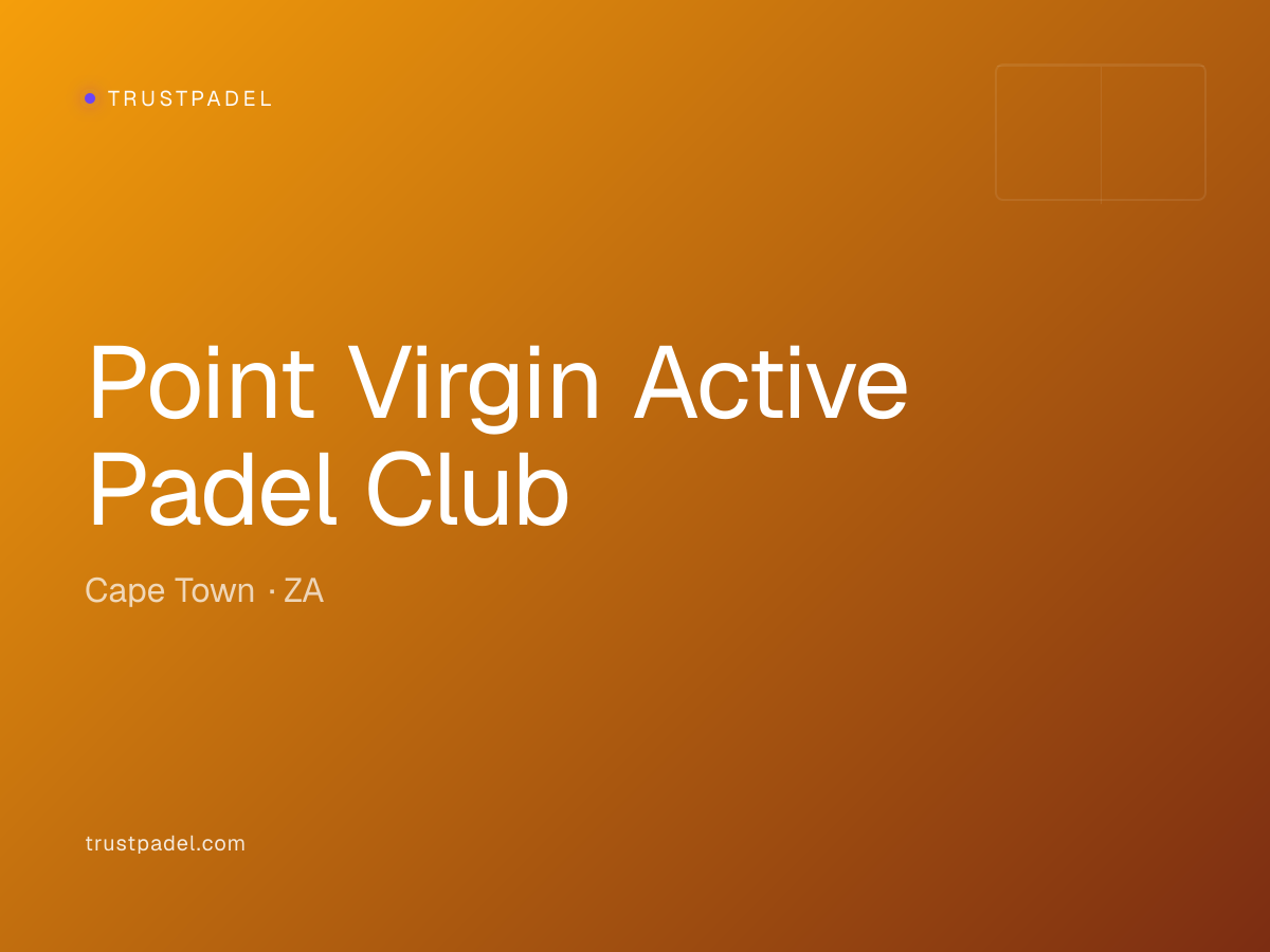 Point Virgin Active Padel Club padel club