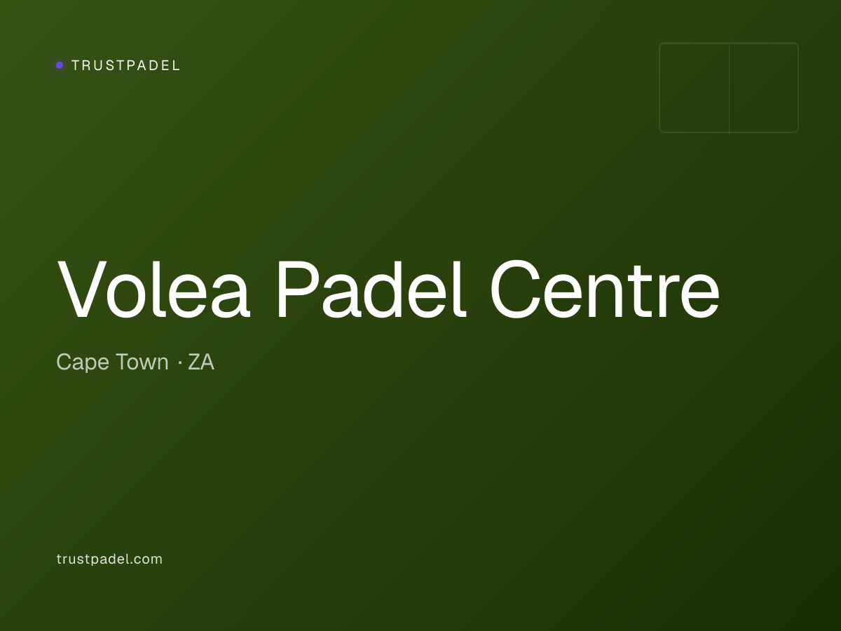 Volea Padel Centre padel club