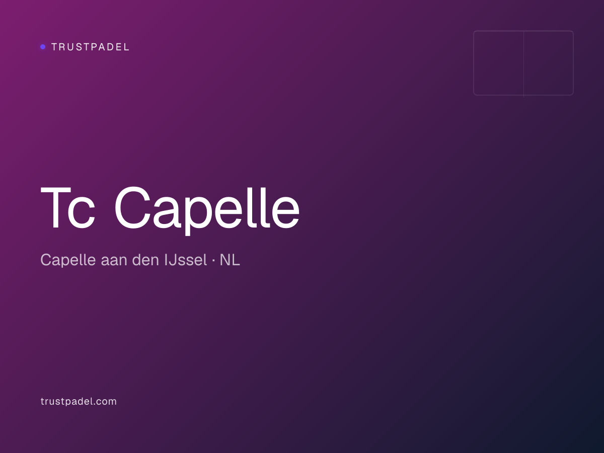 Tc Capelle padel club