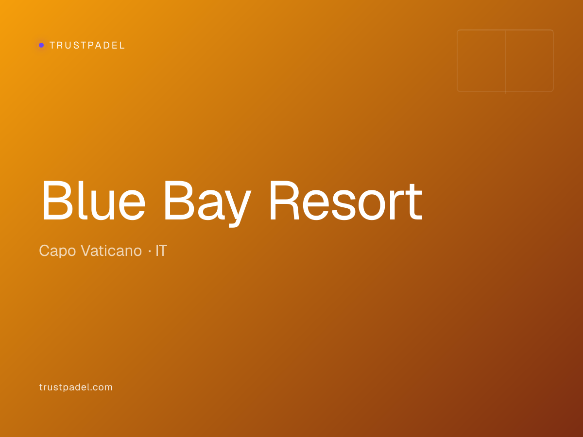 Blue Bay Resort padel club