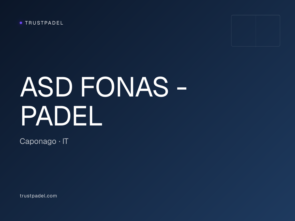 ASD FONAS - PADEL padel club