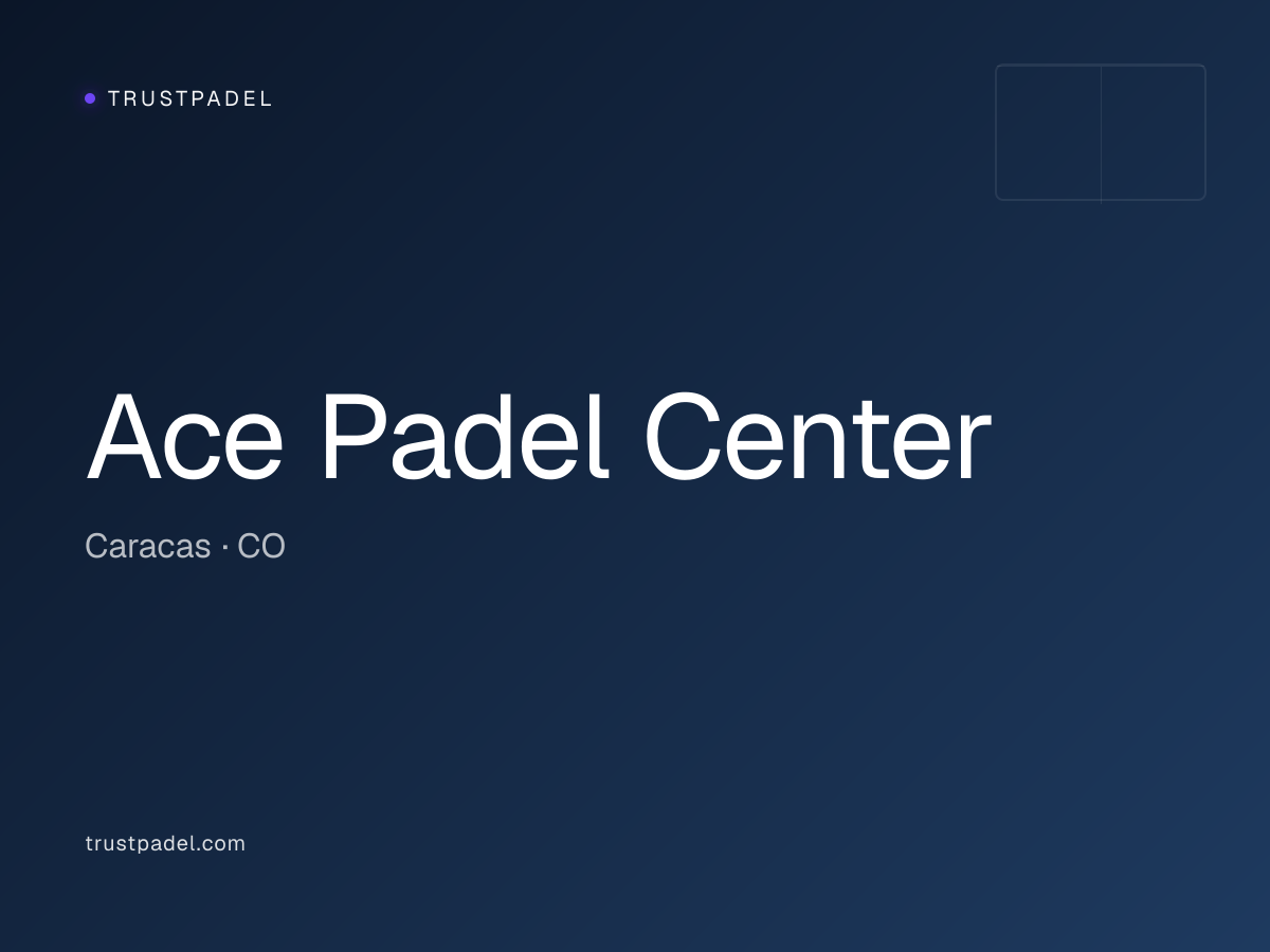 Ace Padel Center padel club