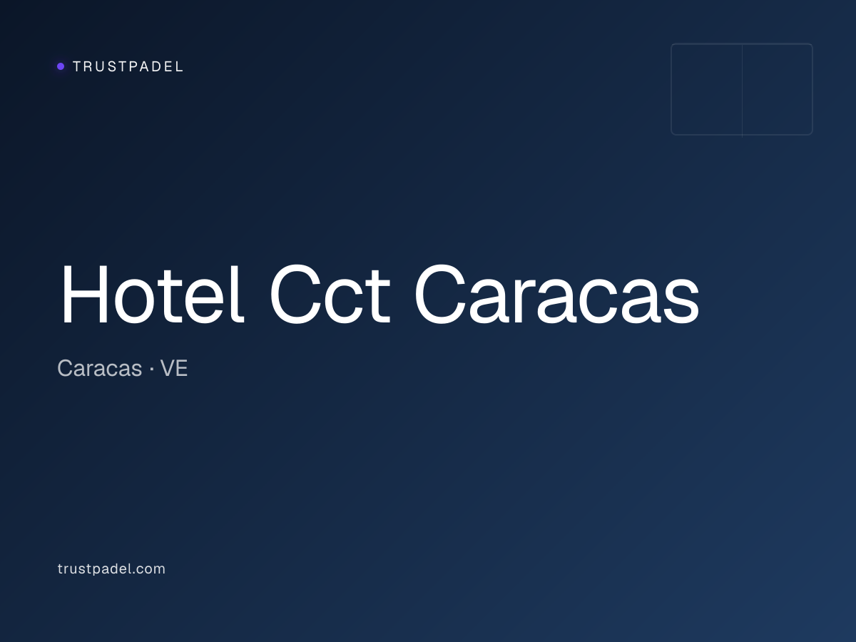 Hotel Cct Caracas padel club