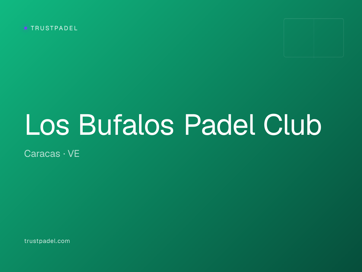 Los Bufalos Padel Club padel club