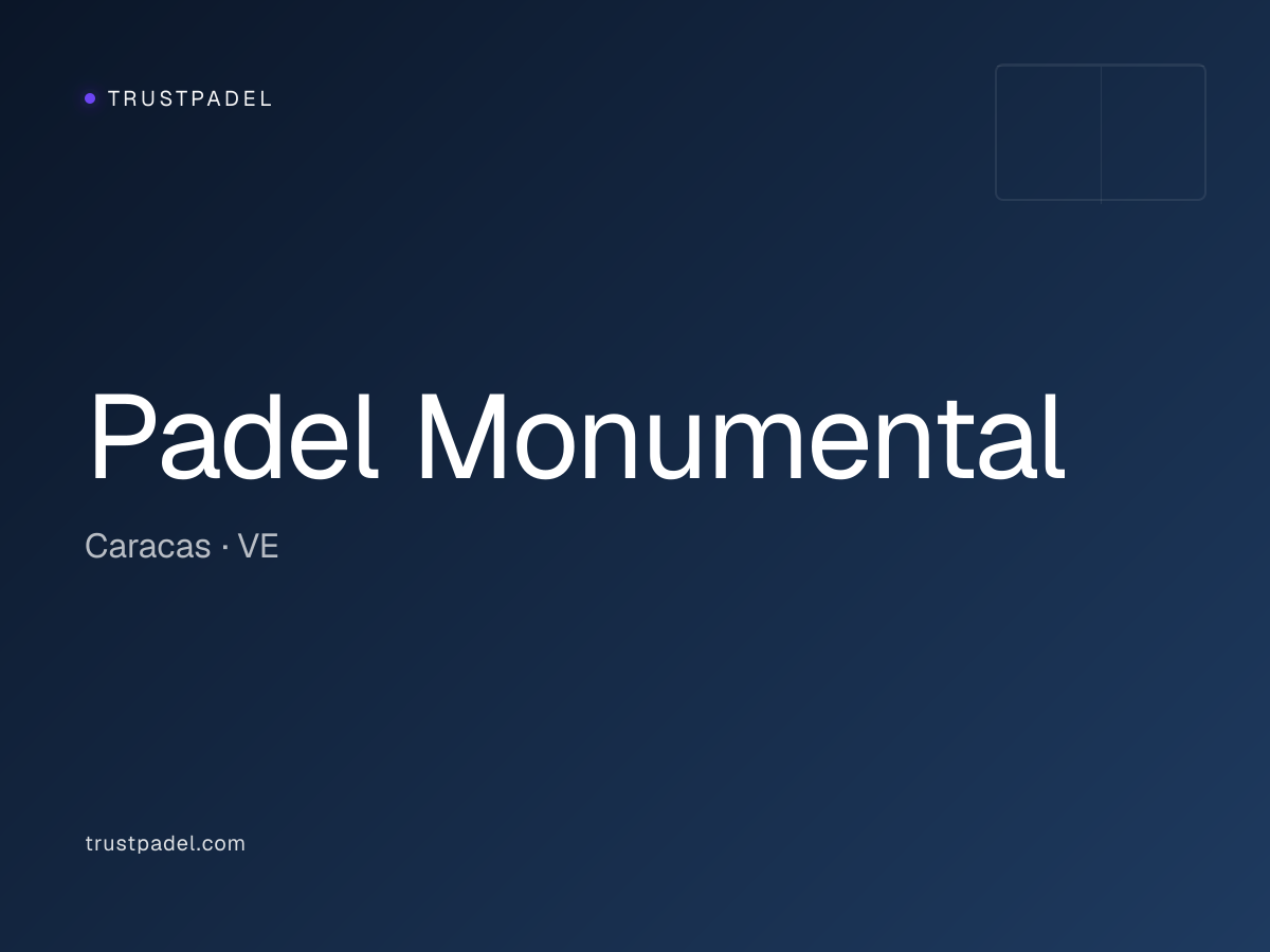 Padel Monumental padel club