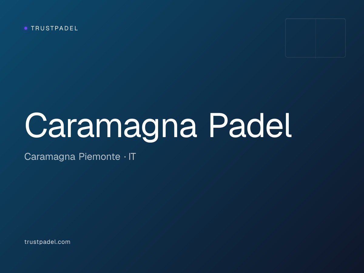 Caramagna Padel padel club