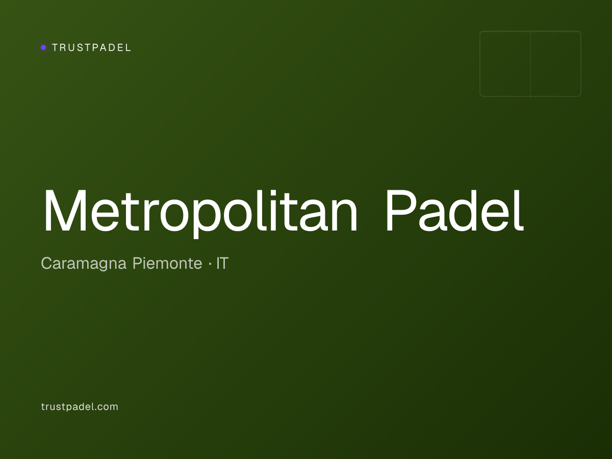 Metropolitan Padel padel club