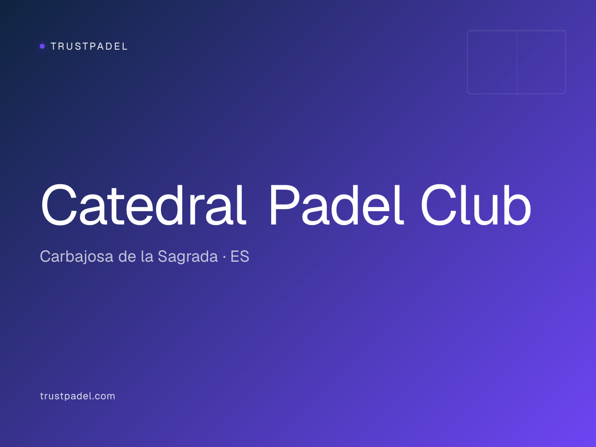 Catedral Padel Club padel club