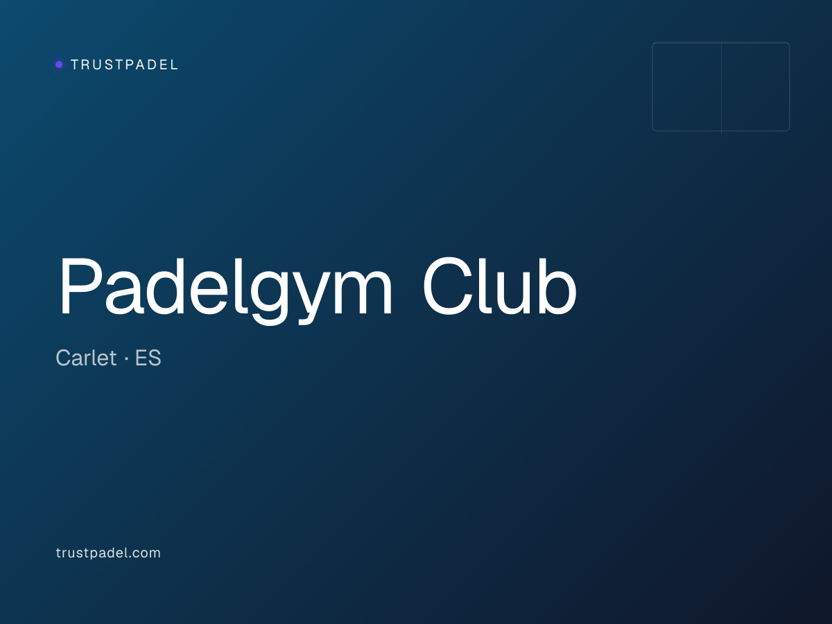 Padelgym Club padel club