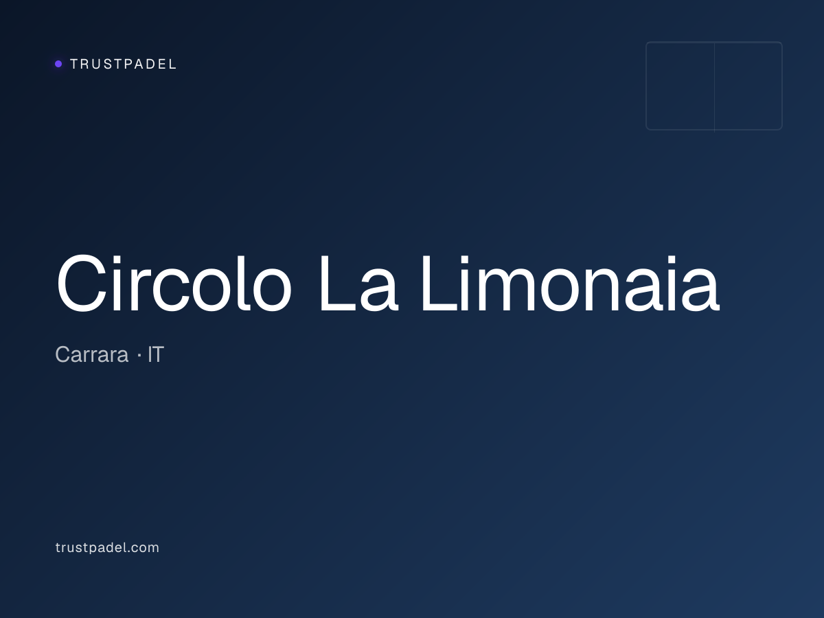 Circolo La Limonaia padel club