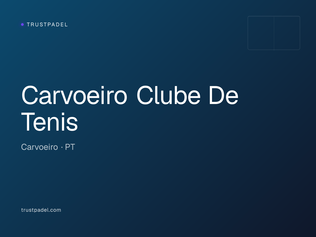 Carvoeiro Clube De Tenis padel club