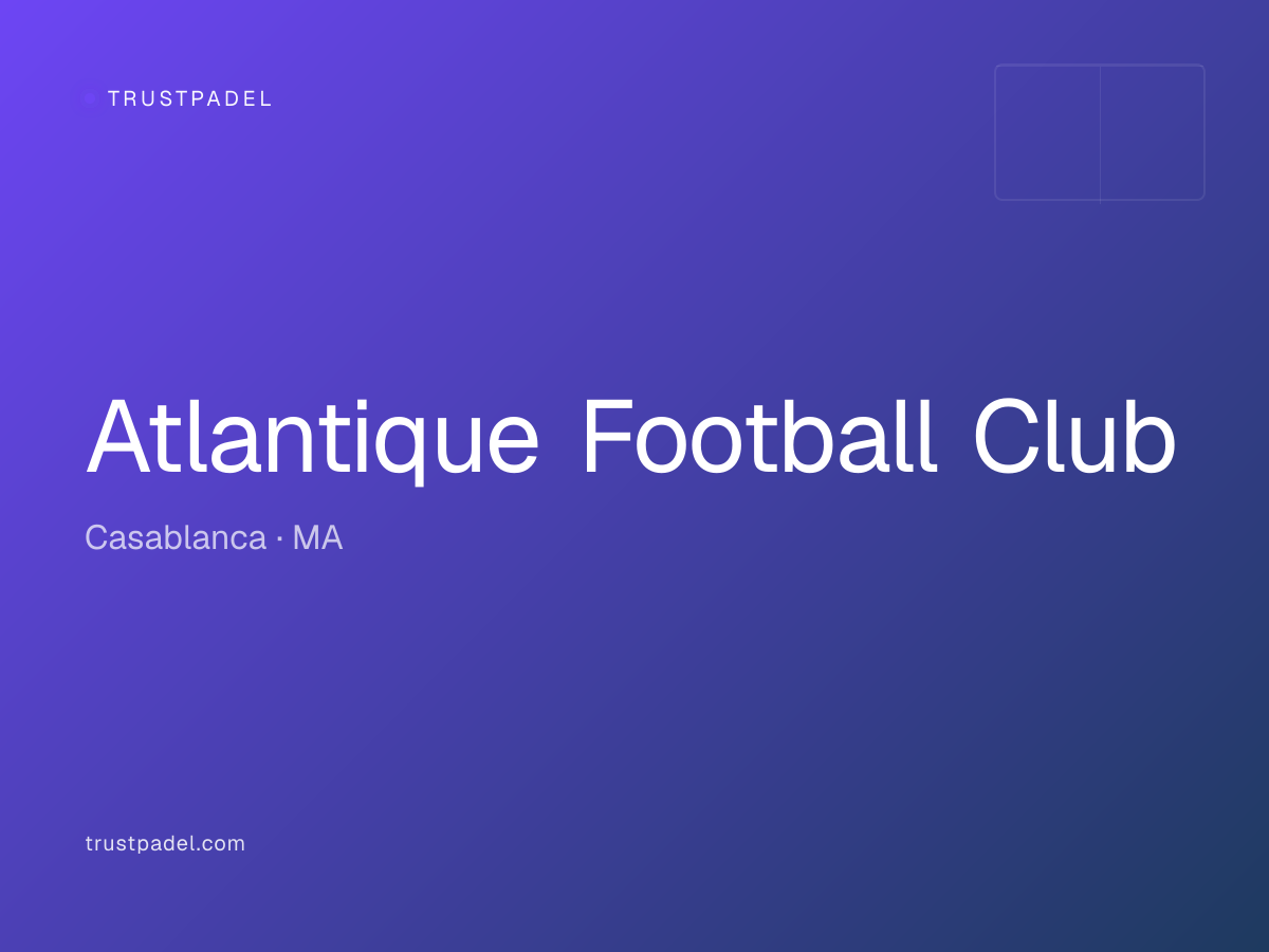 Atlantique Football Club padel club
