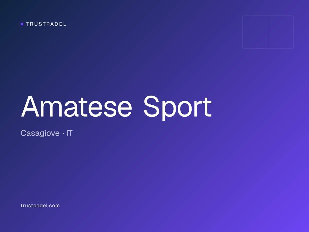 Amatese Sport padel club