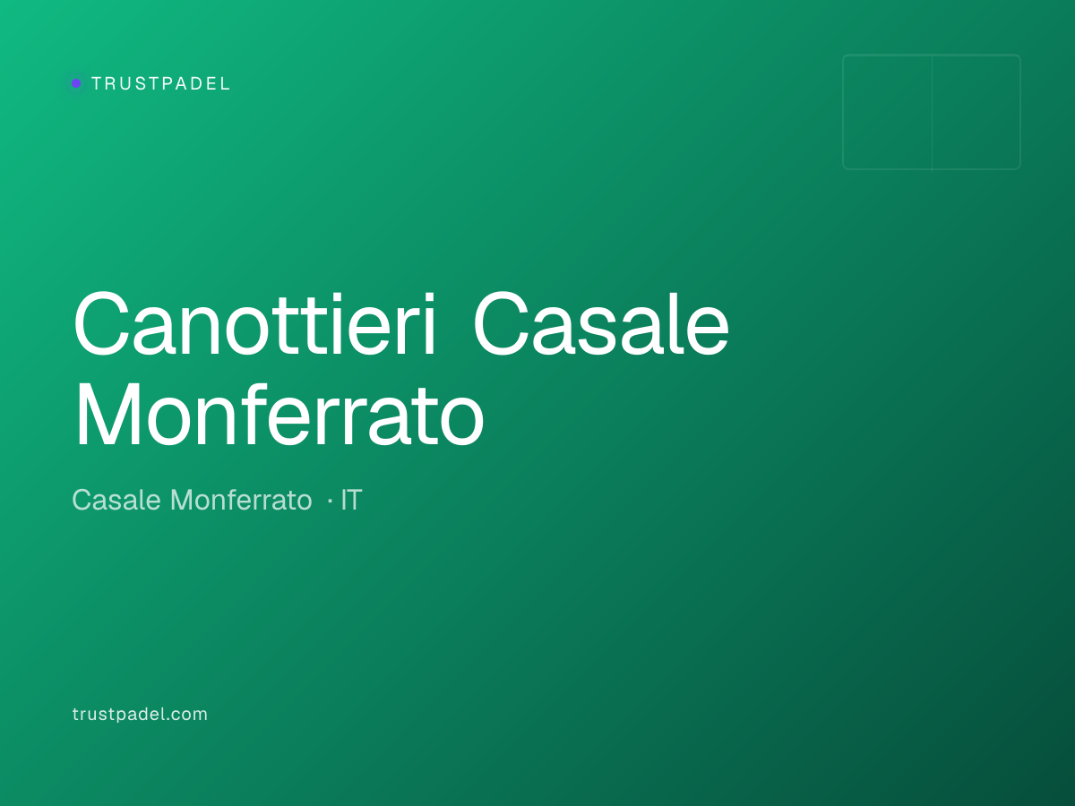 Canottieri Casale Monferrato padel club