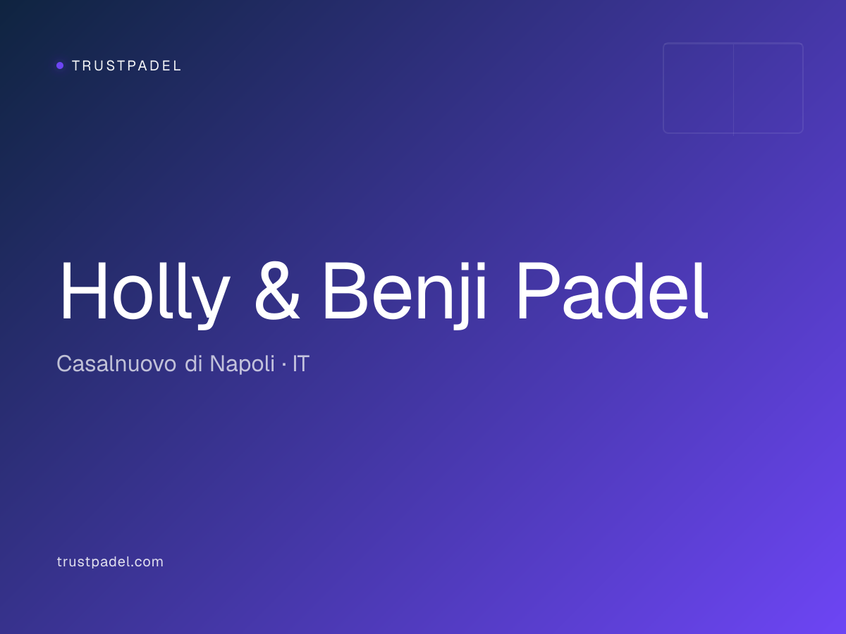 Holly & Benji Padel padel club
