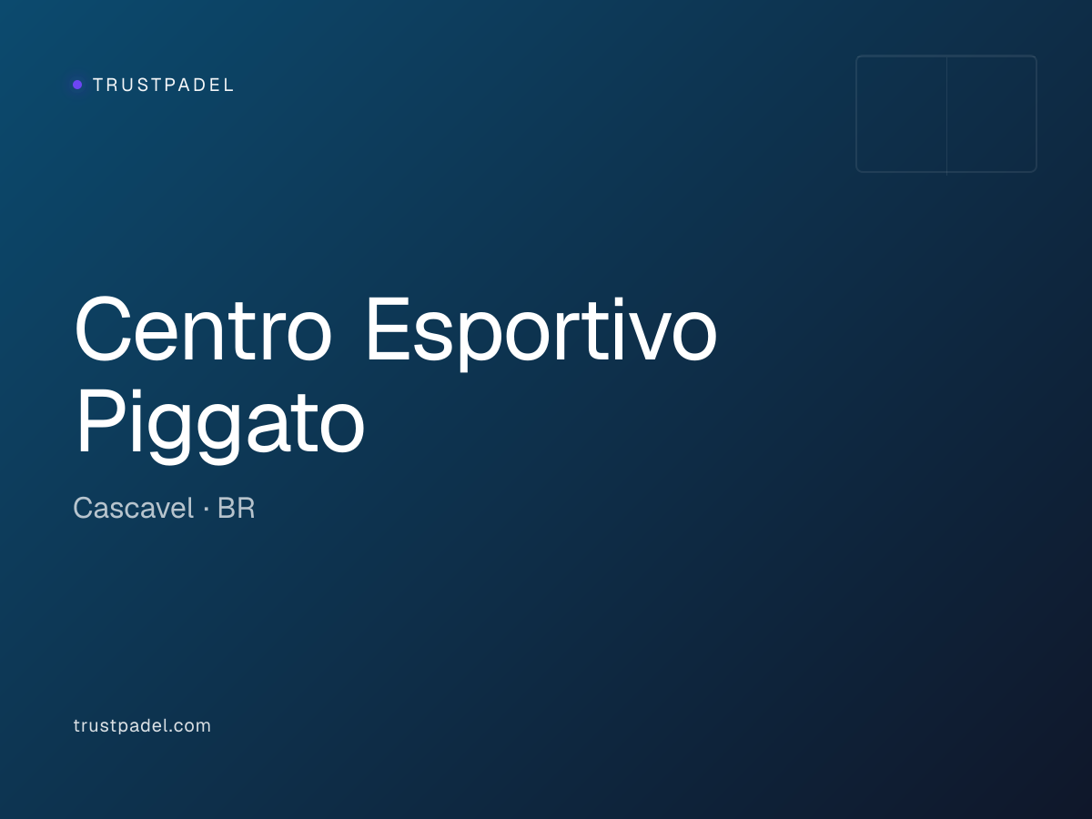 Centro Esportivo Piggato padel club