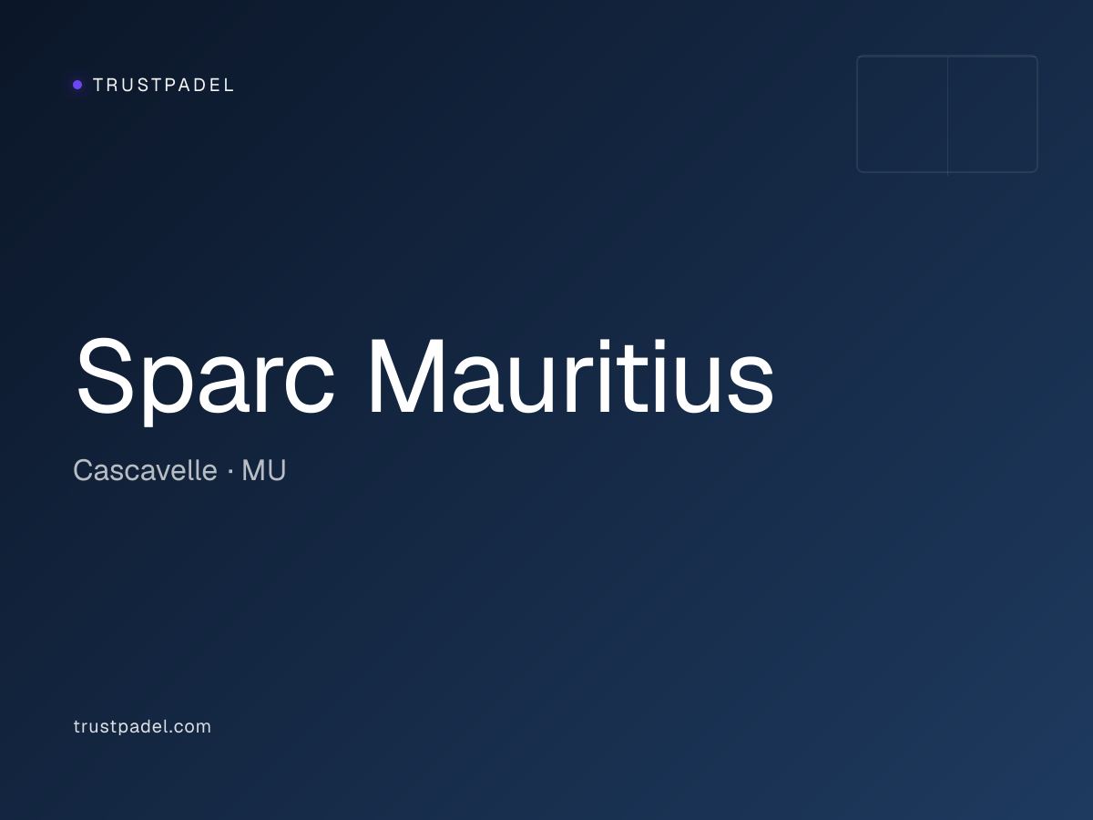 Sparc Mauritius padel club