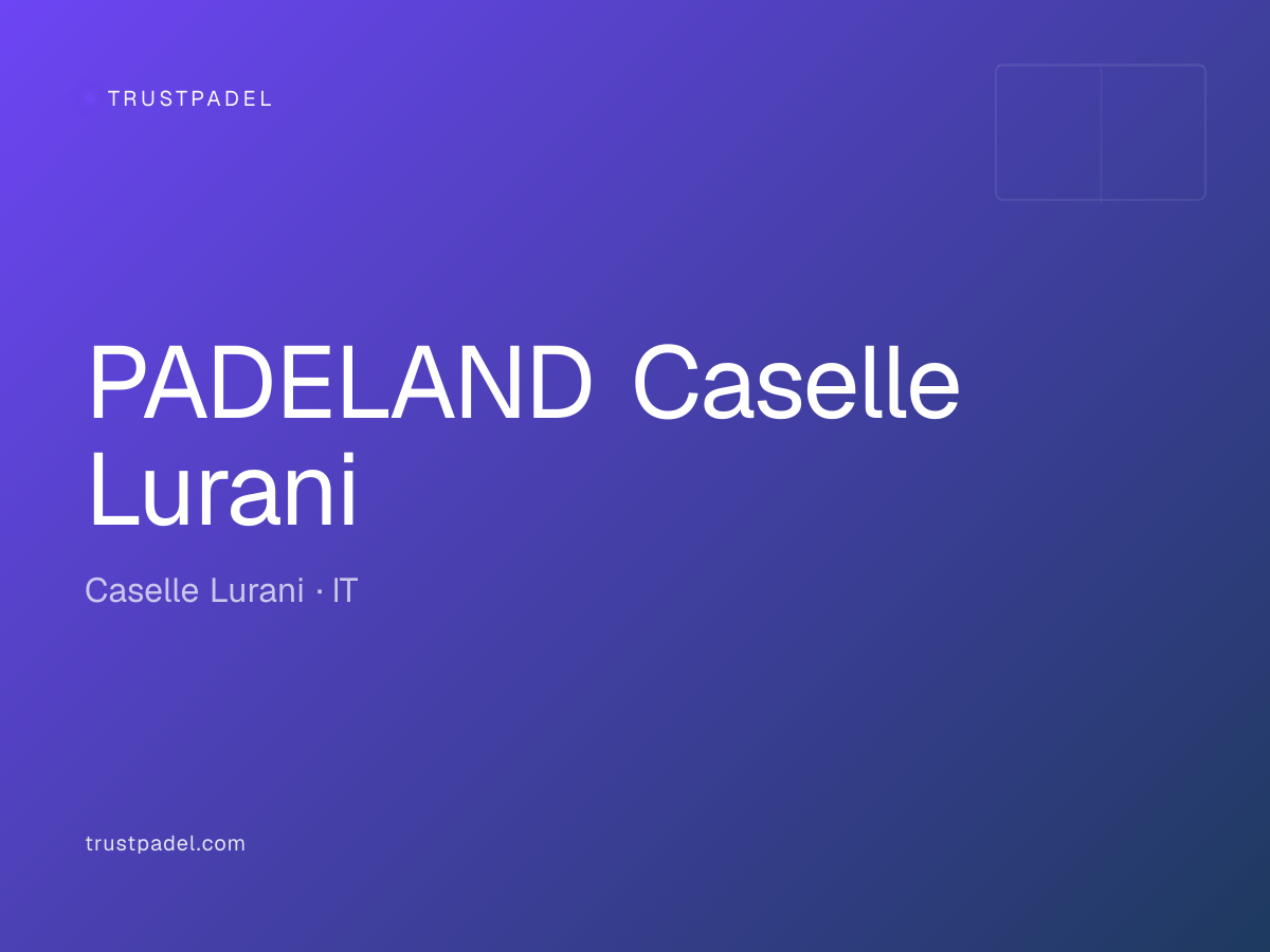 PADELAND Caselle Lurani padel club