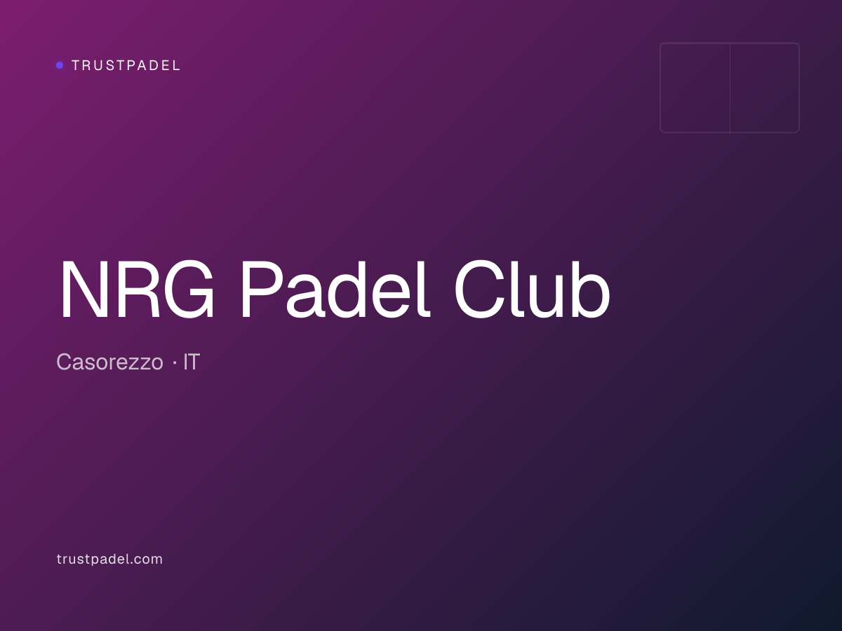NRG Padel Club padel club
