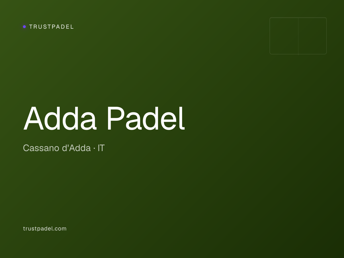Adda Padel padel club