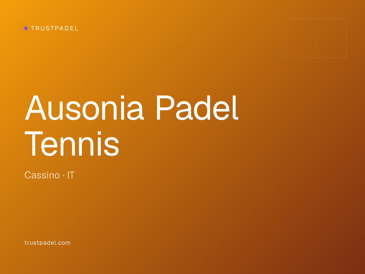 Ausonia Padel Tennis padel club